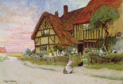 Evening by Arthur Claude Strachan